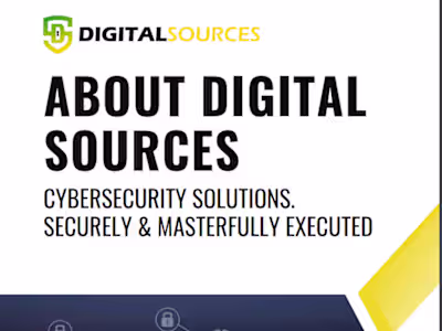 Cybersecurity Business Introduction Brochure