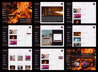 FXWerks Responsive Website Design on Behance