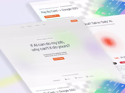 Designed a conversion focused Framer landing page for 100x u...