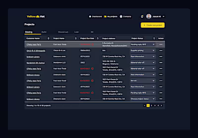 AI tool for construction project and bid management