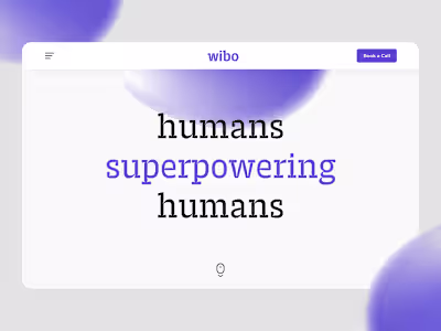WIBO - Humans Superpowering Humans