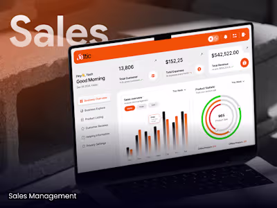 Sales Management Dashboard