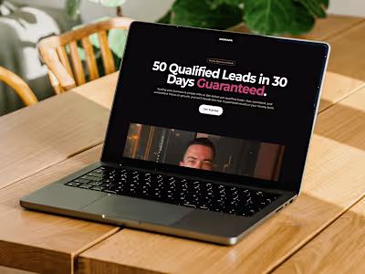 Sleek Framer Website for Veckflow – Designed to Convert