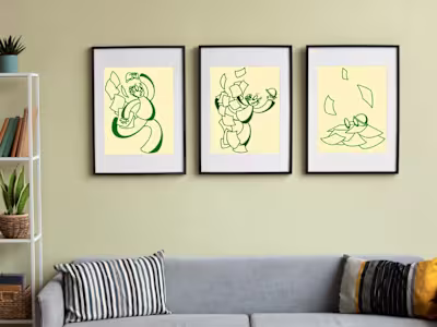 Poster “glasses”
