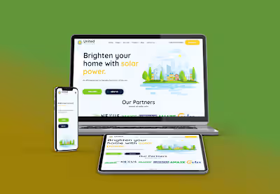 Web Design and Brand Design for United Throngs