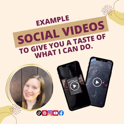 Social Media short video creation and design