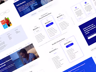 Upperlink's Cloud Website Redesign