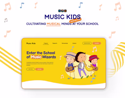 Music Kids | UI/UX Case Study :: Behance