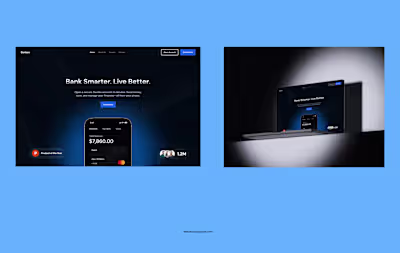 Hero section design for a Fintech App Yay or Nay?