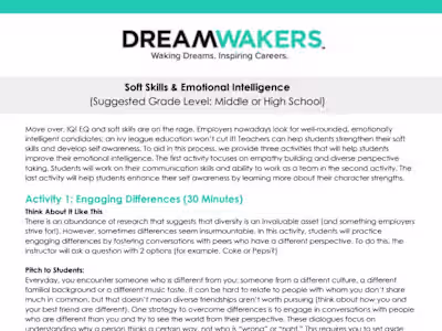 Soft Skills & Emotional Intelligence Curriculum 
