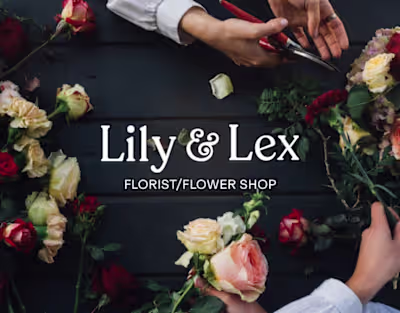 Lily & Lex-Florist/Flower Shop Branding/Brand Identity