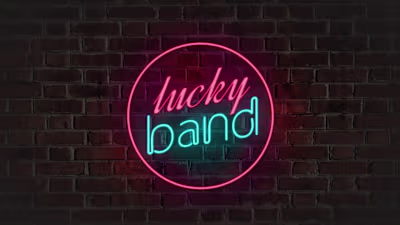 Lucky Band Neon - YouTube