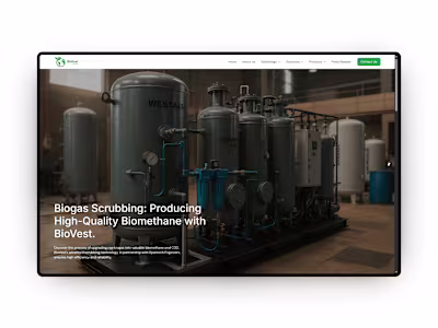 Biovest Holdings Website Design & Build