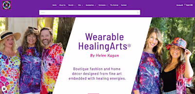 Designed & developed an eCommerce website for Wearable Heali...