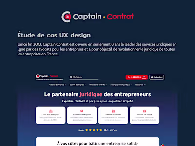 Captain Contrat Case Study