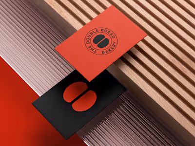 The Double Bread Bakery Logo & Branding