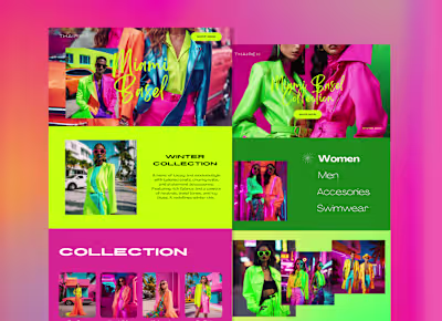 Pop-Up Fashion Line