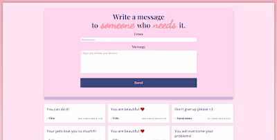 Words of encouragement