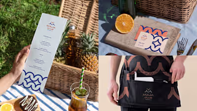 Unused concept for a brand I did for a client earlier this y...