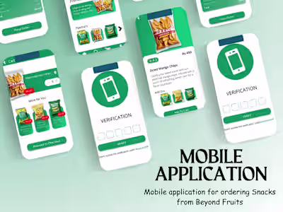 Mobile Application User Flow - UI Design :: Behance