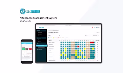 Attendance Management Dashboard for DigiStrike