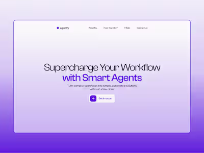 Agently | Agent as a Service Platform