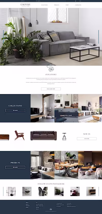 Loft Furniture eCommerce