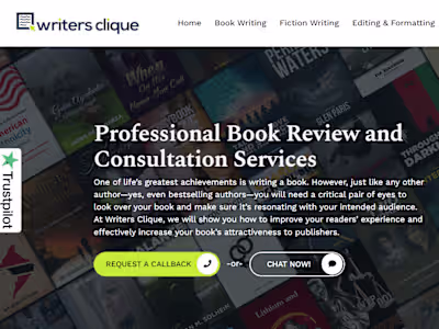 Book Review & Consultation Services for Authors