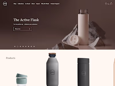 Selling water bottles is a competitive market — so design an...