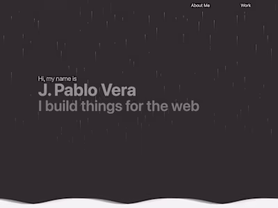 J. Pablo Vera - Portfolio