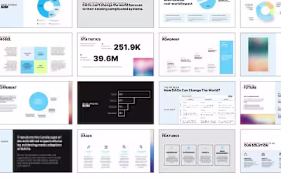Pitch Deck for DAO/Web3 Company