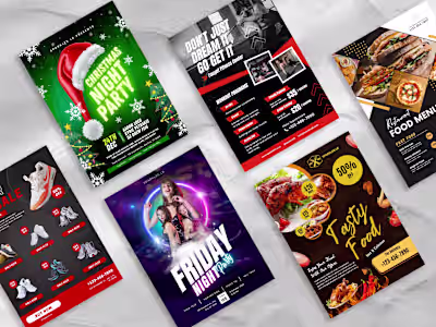 Design Dimensions: Crafting Eye-Catching Flyers Just for You!