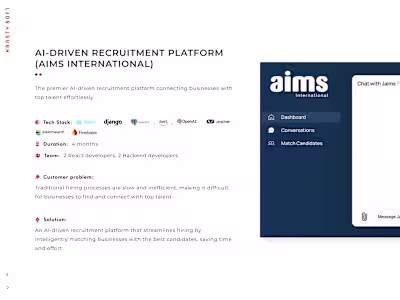 AI-Driven Recruitment Platform
