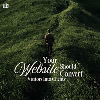 A beautiful website is not