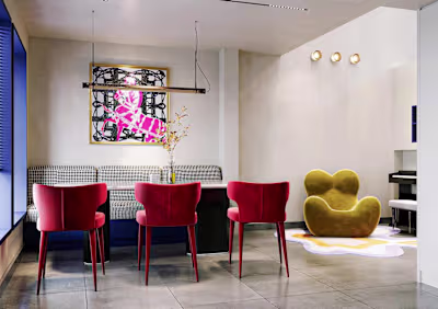 Modern Minimalist Living & Dining