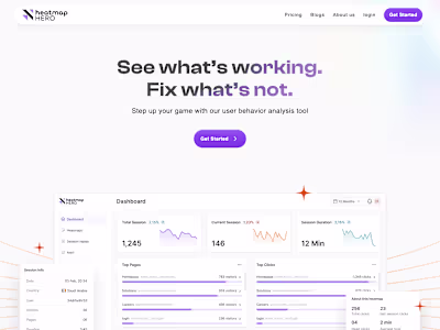 HeatmapHero - Advanced User Behavior Analytics Tool