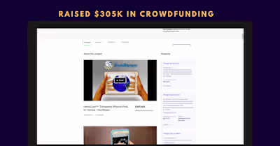 Handycase raised $305k in crowdfunding 