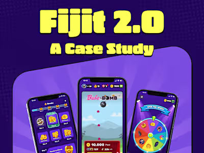 Fijit Mobile App Design
