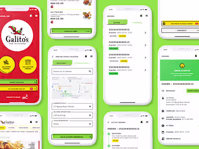 Galito's Kenya | Food Delivery App | iOS & Android