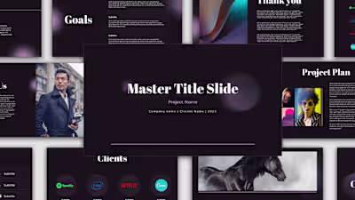 A Branded Template for A Video Company 