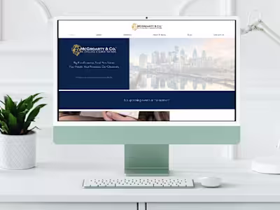 Brand Identity, Website, SMM - McGroarty & Co.