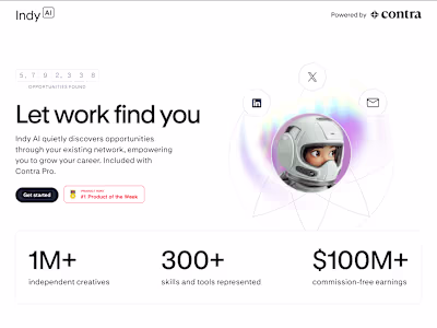 Indy.ai Chrome Extension for Contra