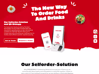 ORDERMONKEY - Design & Build in Webflow