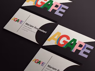 Agape- Personal Branding for a Colorful Minimalist