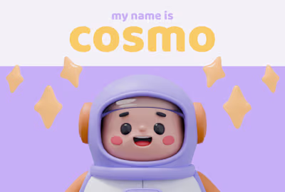 Cosmo Astronaut: 3D Character Showcase with Animations