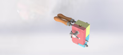 Mold for battery terminal