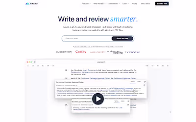 Macro | UI Design + Desktop App Development