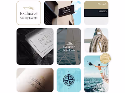 Logo & Brand Identity for Exclusive Sailing Events