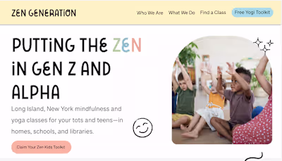 Rebrand & Website Redesign for a Children’s Yoga Studio
