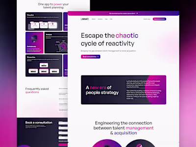 luminatecg.com - Framer Website Design and Development 